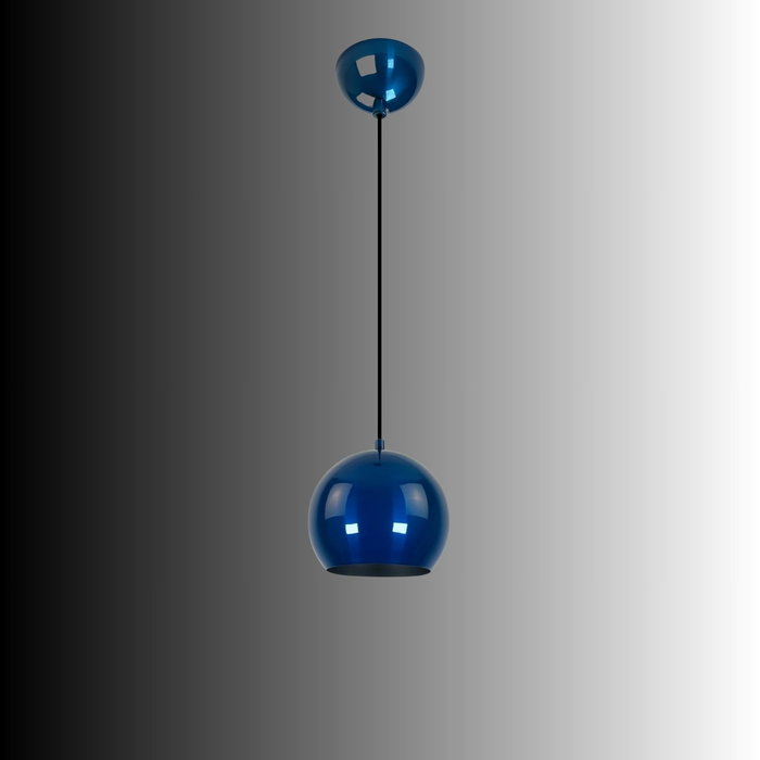 Opviq Lámpara de Araña de Metal Azul Ajustable